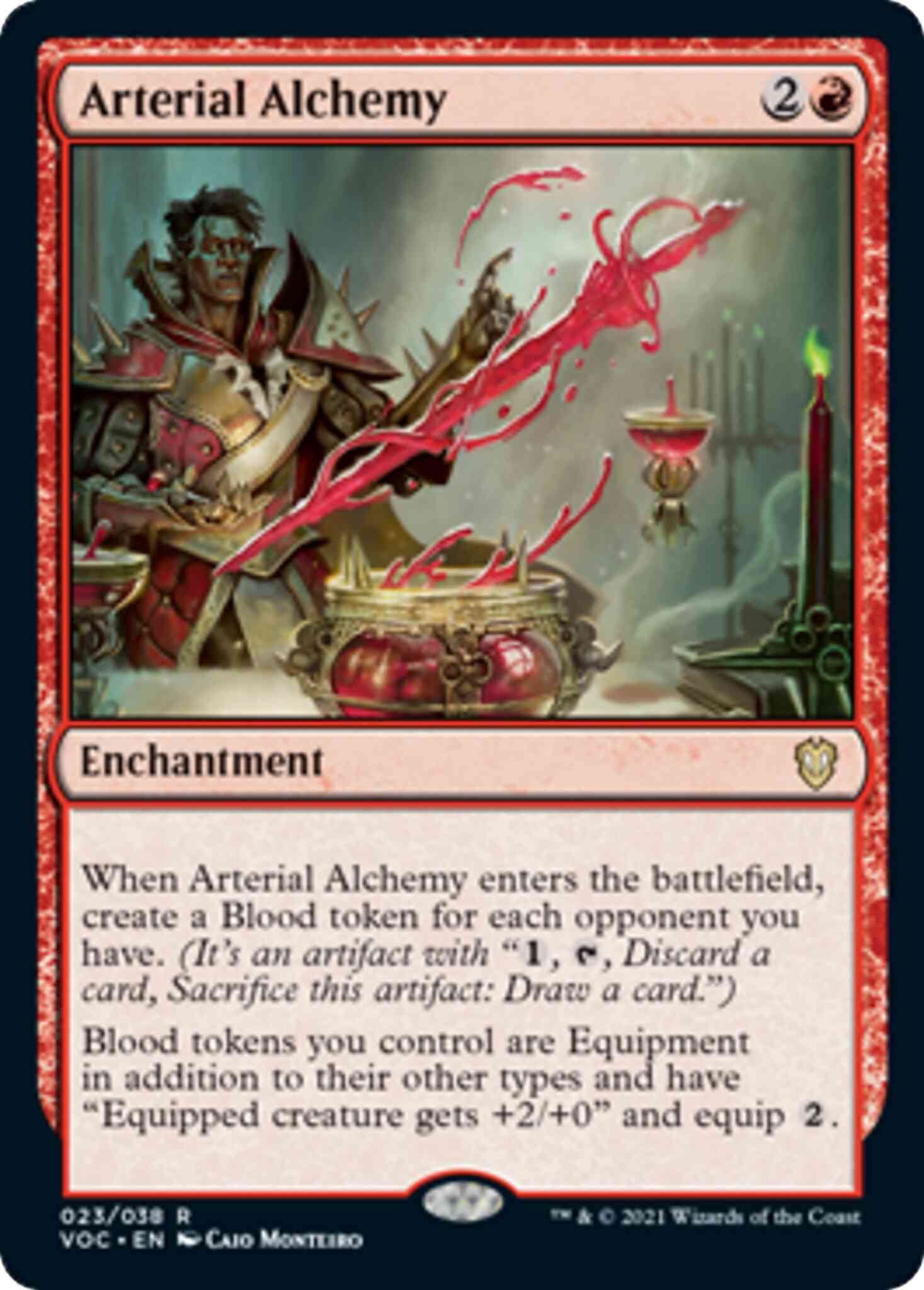 Arterial Alchemy [23] [Innistrad: Crimson Vow: Commander] [Non-Foil]