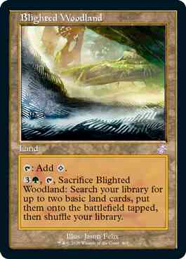 Blighted Woodland [405] [Time Spiral Remastered] [Non-Foil]