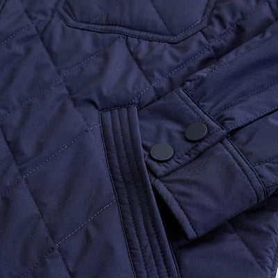 Navy Double Pocket Relaxed Fit Jacket
