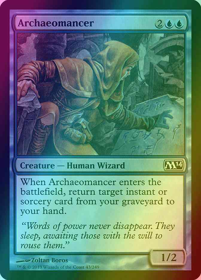 Archaeomancer [43] [Magic 2014] [Foil]