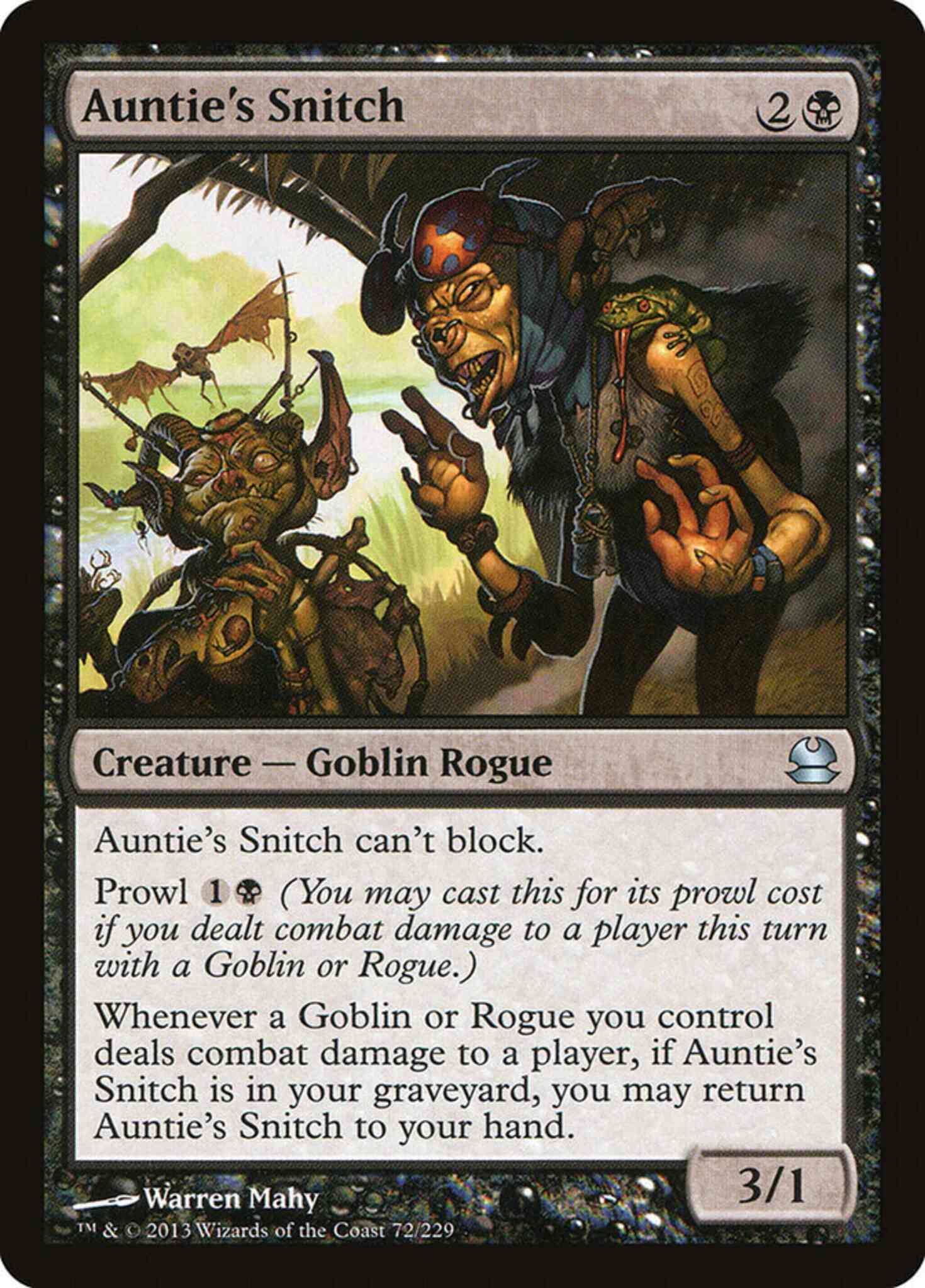 Auntie's Snitch [72] [Modern Masters] [Non-Foil]