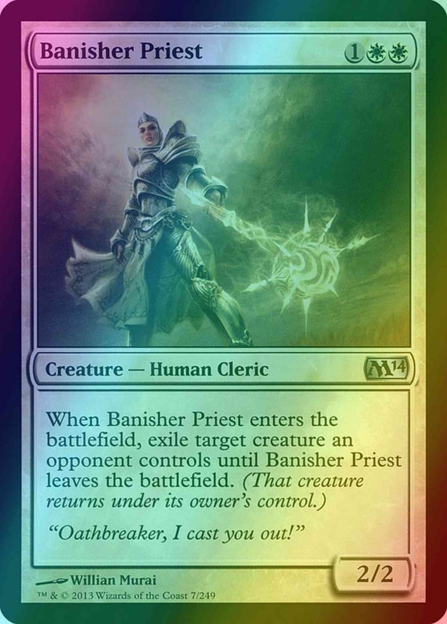 Banisher Priest [7] [Magic 2014] [Foil]