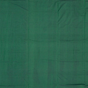 Sea Green Mangalagiri Cotton Saree With Stripes & Zari Border