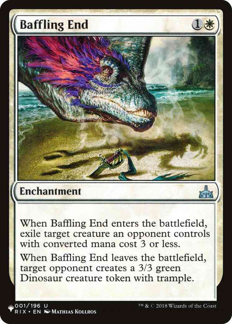 Baffling End [RIX-1] [The List] [Non-Foil]
