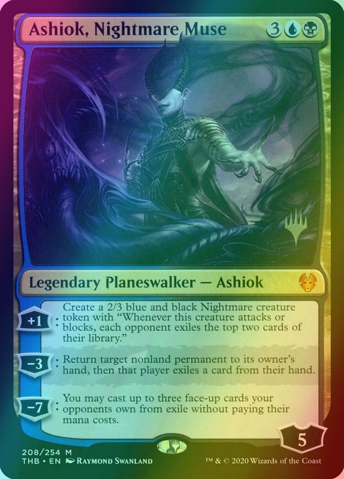 Ashiok, Nightmare Muse [208p] [Promo Pack] [Theros Beyond Death Promos] [Foil]