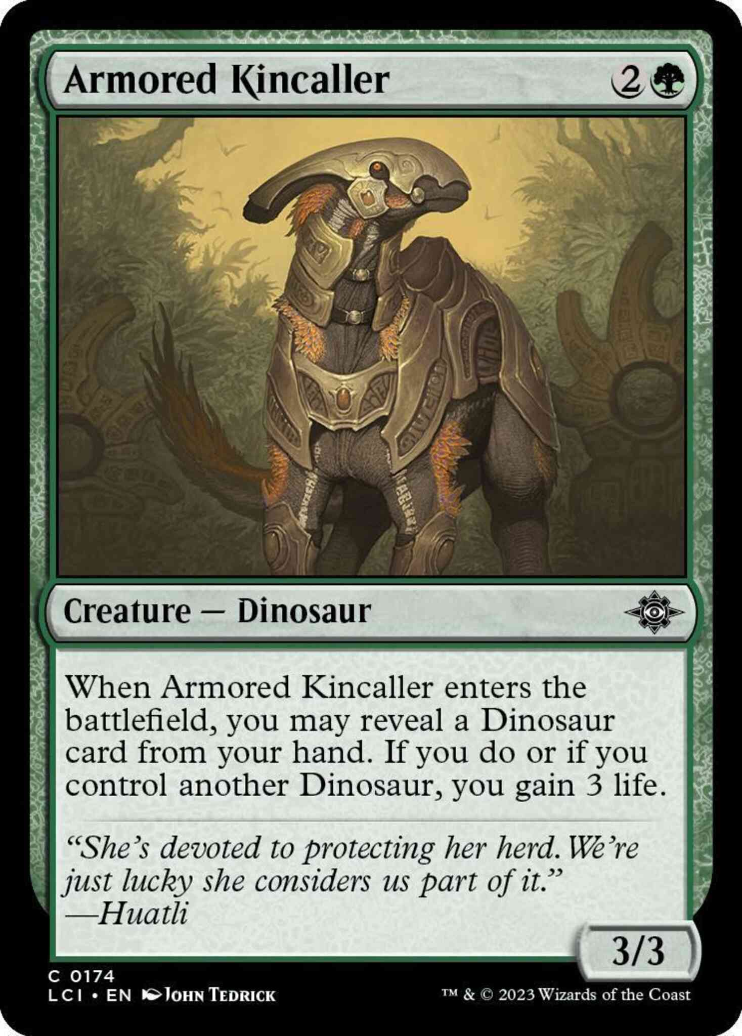 Armored Kincaller [174] [The Lost Caverns of Ixalan] [Non-Foil]