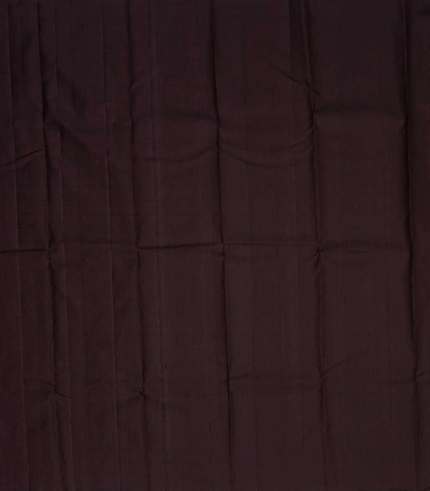 Dark Olive Handloom Kanchipuram Silk Saree With Checks & Buttas