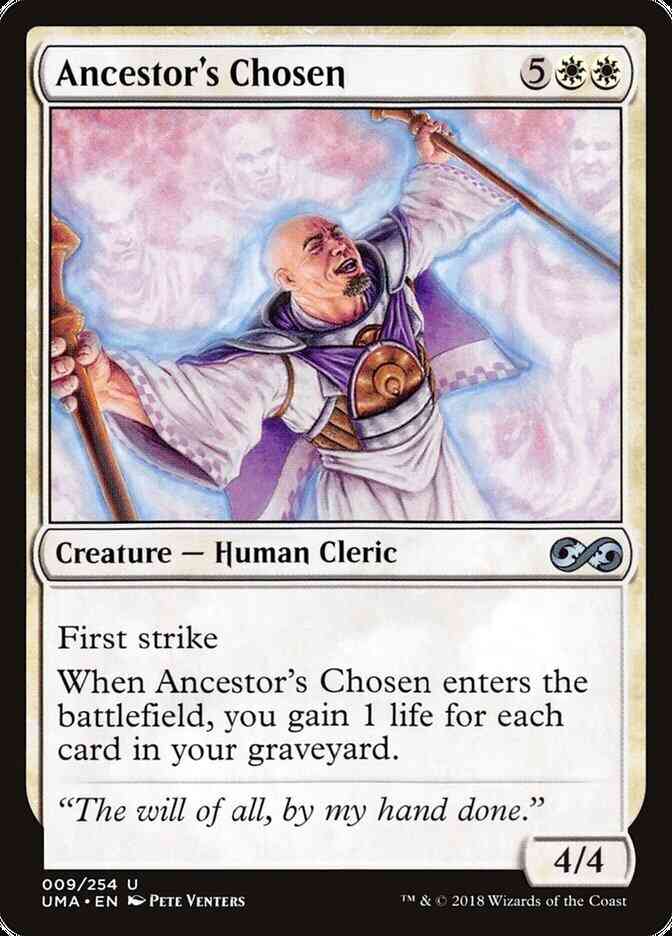 Ancestor's Chosen [9] [Ultimate Masters] [Non-Foil]