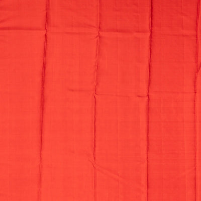 Aquamarine Handloom Kanchipuram Silk Saree With Contrast Pallu