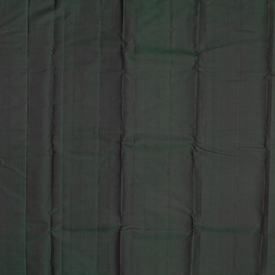 Crimson Handloom Kanchipuram Silk Saree With Floral Bud Buttas