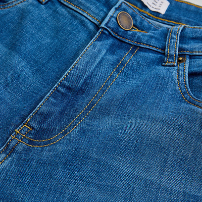 Dark Blue Skinny Fit Jeans