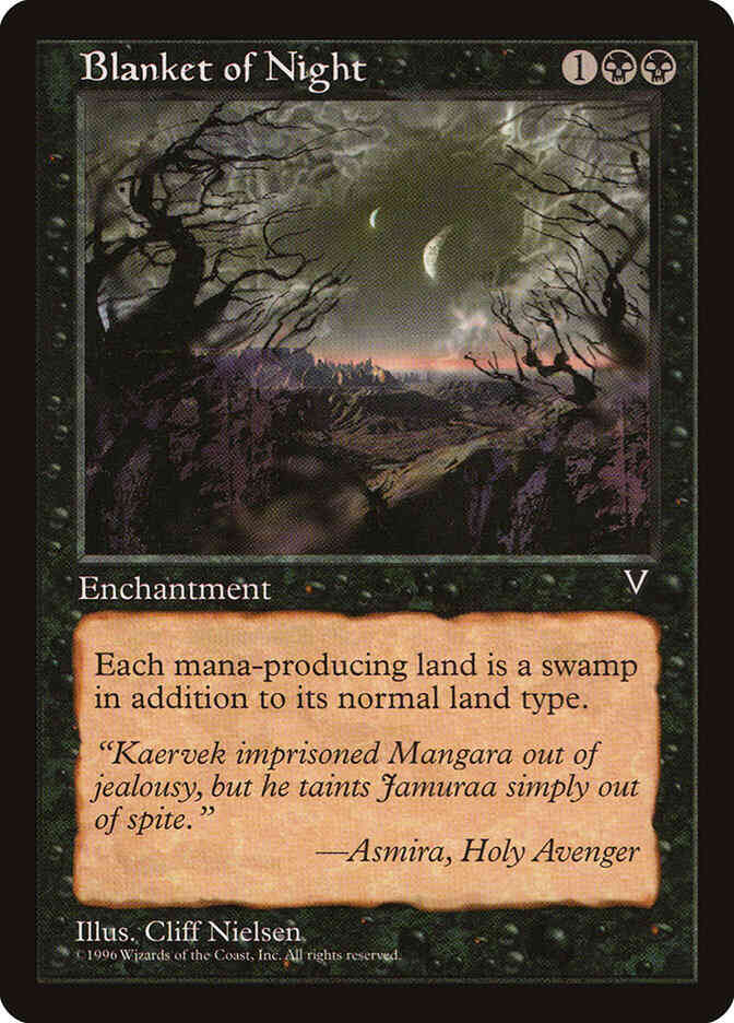 Blanket of Night [52] [Visions] [Non-Foil]