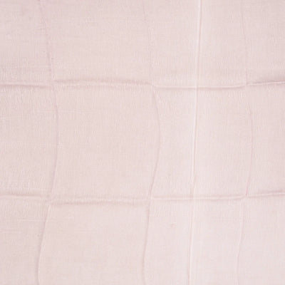 Taupe Handwoven Linen Saree Printed With Floral Motifs