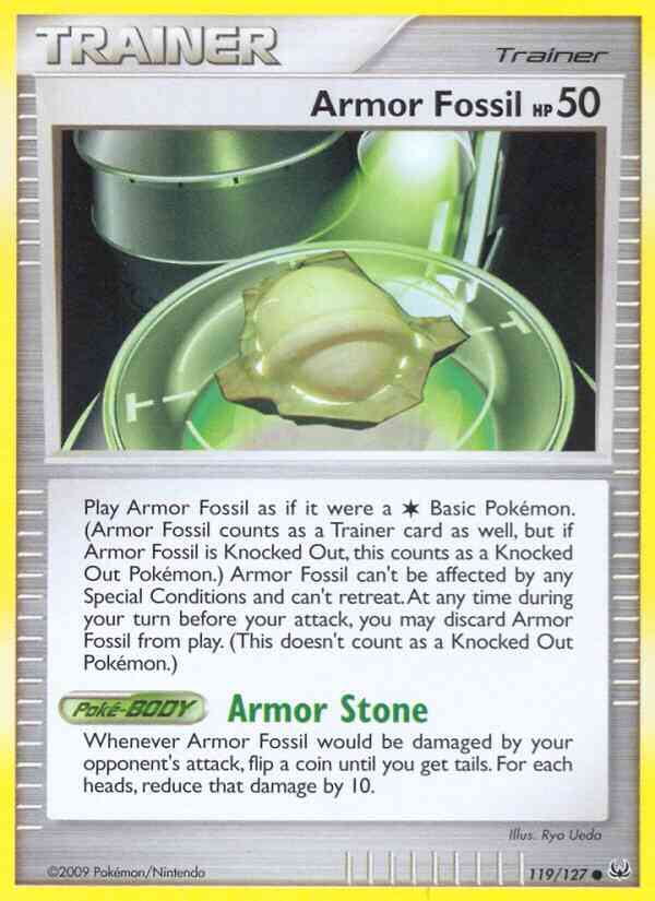 Armor Fossil - 119/127 - Common [pl1-119] [Non-Holo]