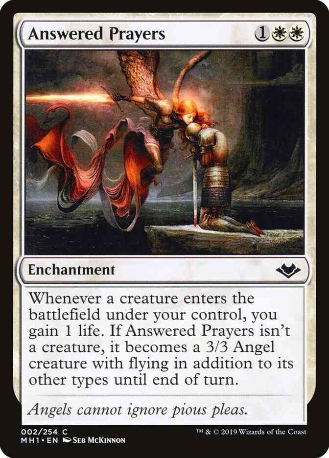 Answered Prayers [2] [Modern Horizons] [Non-Foil]