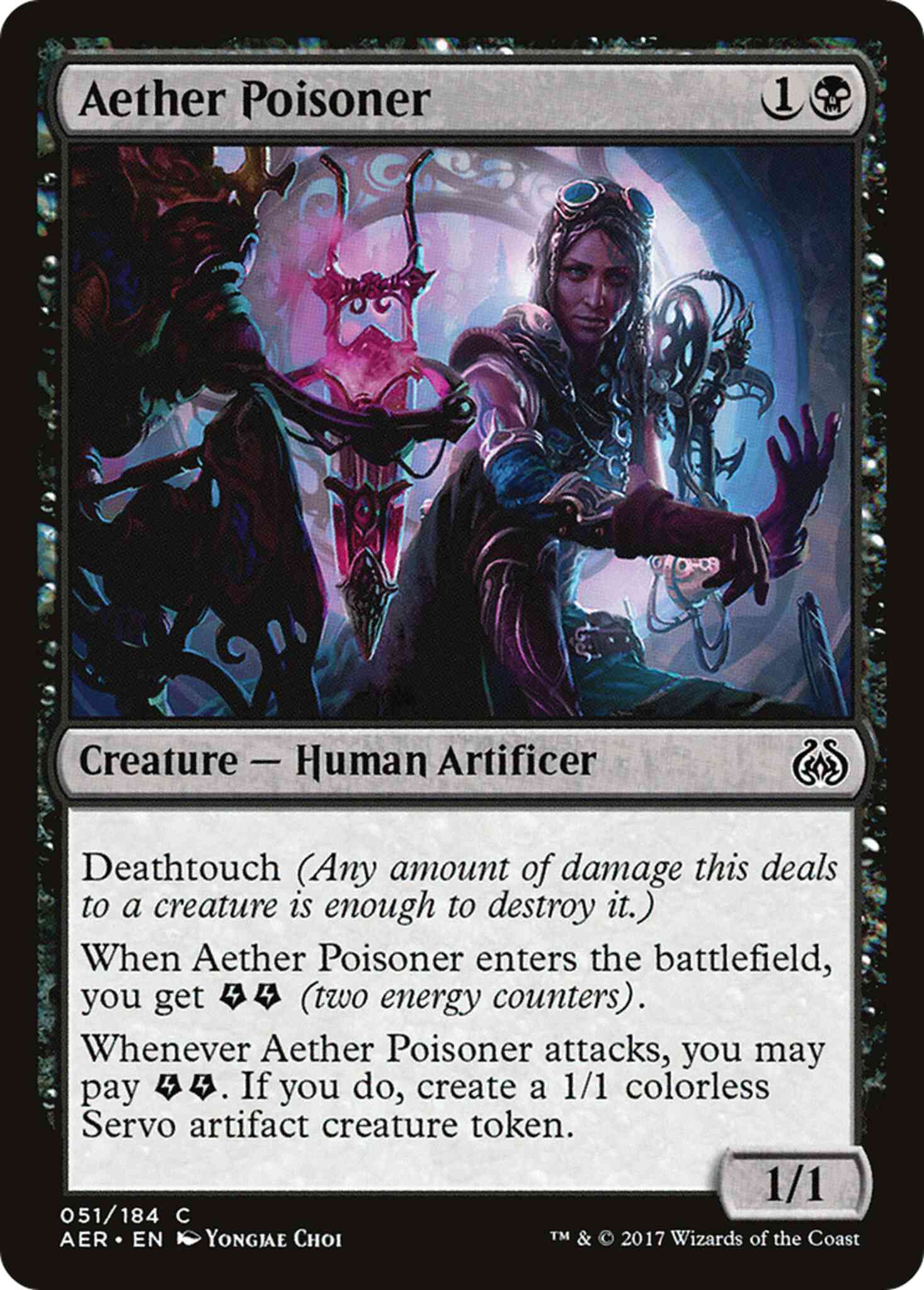 Aether Poisoner [51] [Aether Revolt] [Non-Foil]