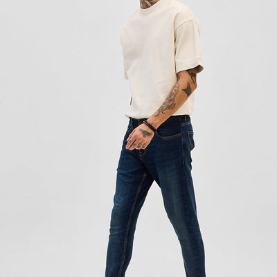 Navy Skinny Fit Jeans