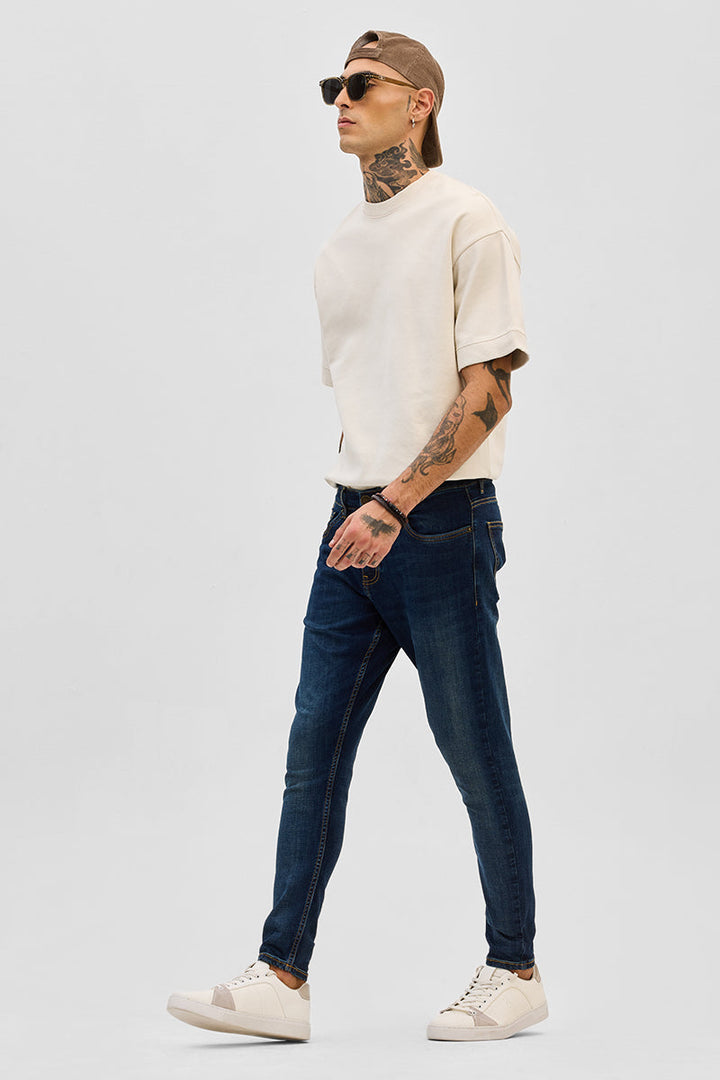 Navy Skinny Fit Jeans