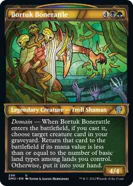 Bortuk Bonerattle [296] [Stained Glass Showcase] [Dominaria United] [Non-Foil]
