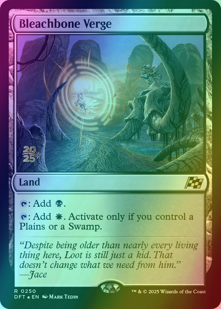 Bleachbone Verge [250s] [Prerelease] [Aetherdrift: Promos] [Foil]