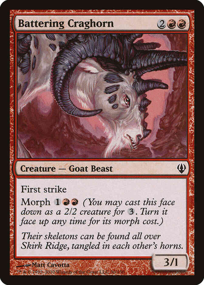 Battering Craghorn [30] [Archenemy 2010] [Non-Foil]