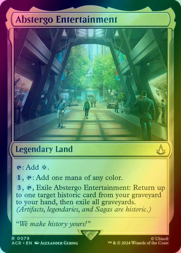 Abstergo Entertainment [79] [Assassin's Creed] [Foil]