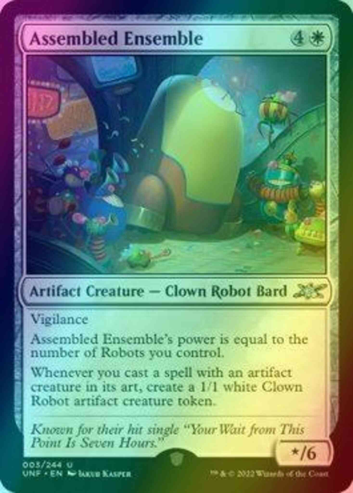 Assembled Ensemble [3] [Unfinity] [Foil]