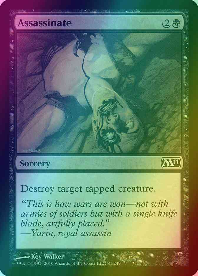 Assassinate [81] [Magic 2011] [Foil]