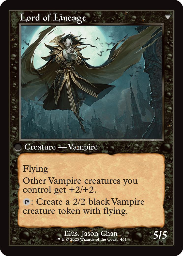 Bloodline Keeper // Lord of Lineage [461] [Retro Frame] [Innistrad Remastered] [Non-Foil]