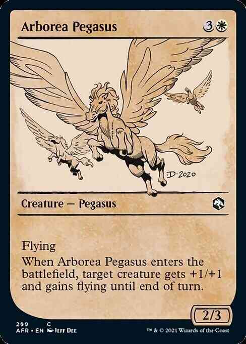Arborea Pegasus [299] [Rulebook Showcase] [Adventures in the Forgotten Realms] [Non-Foil]