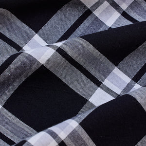 Black Checks Regular Fit Shirt