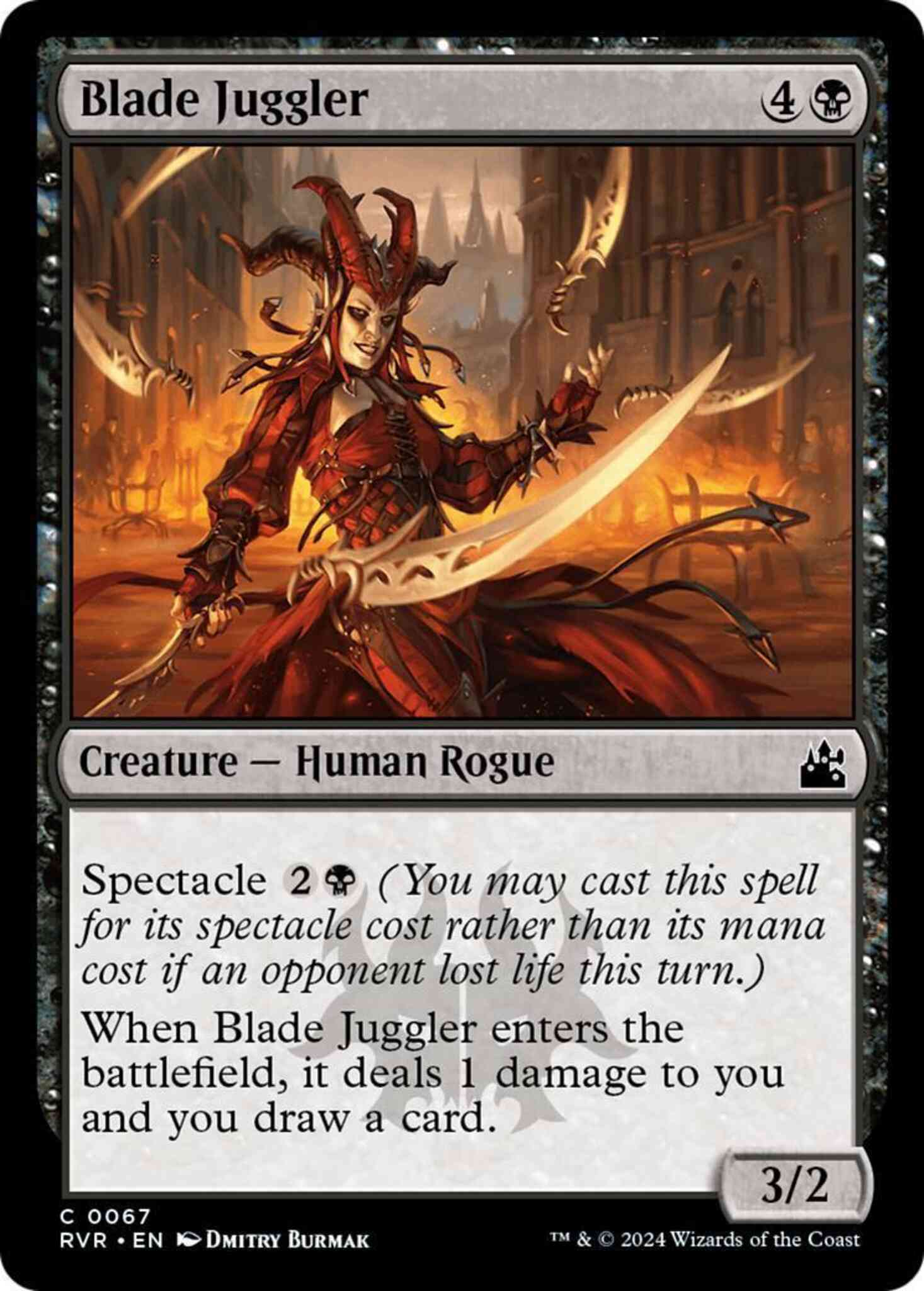 Blade Juggler [67] [Ravnica Remastered] [Non-Foil]