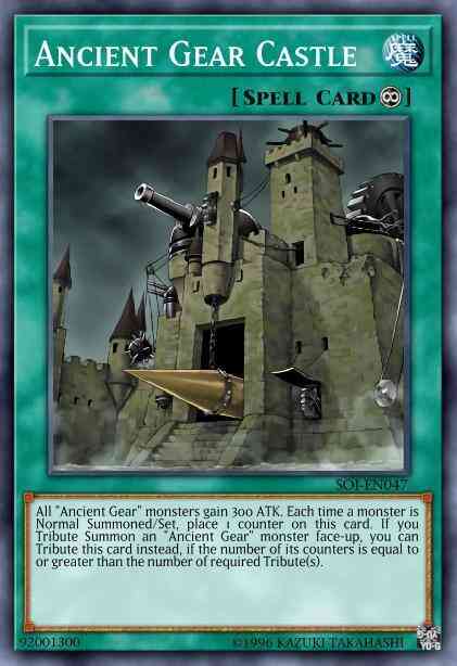 Ancient Gear Castle - DR04-EN167 - Super Rare - Unlimited