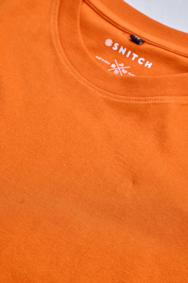 The Greatest Orange Slim Fit T-Shirt