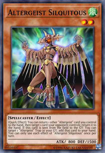 Altergeist Silquitous - MP18-EN114 - Super Rare - 1st Edition