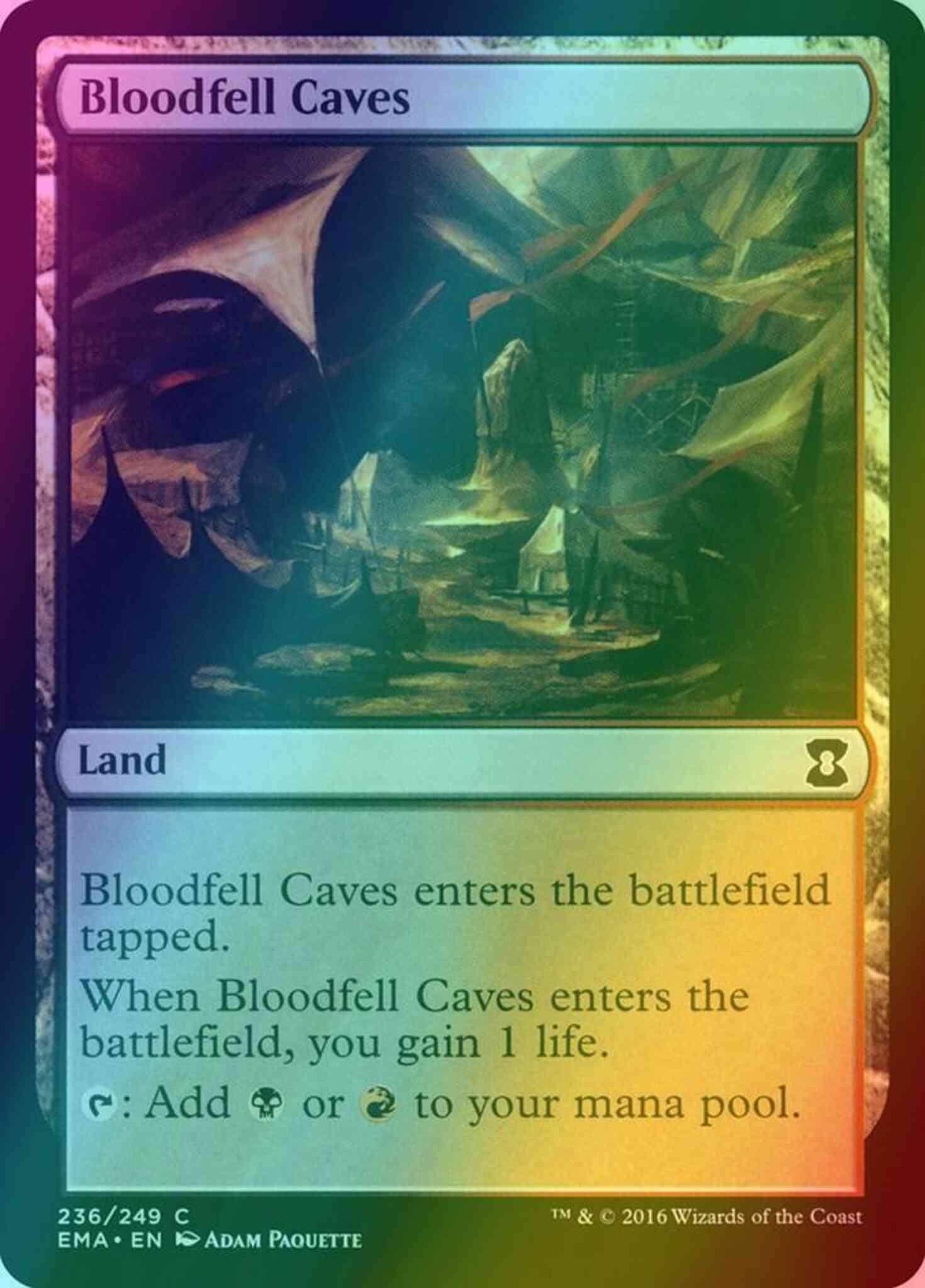 Bloodfell Caves [236] [Eternal Masters] [Foil]