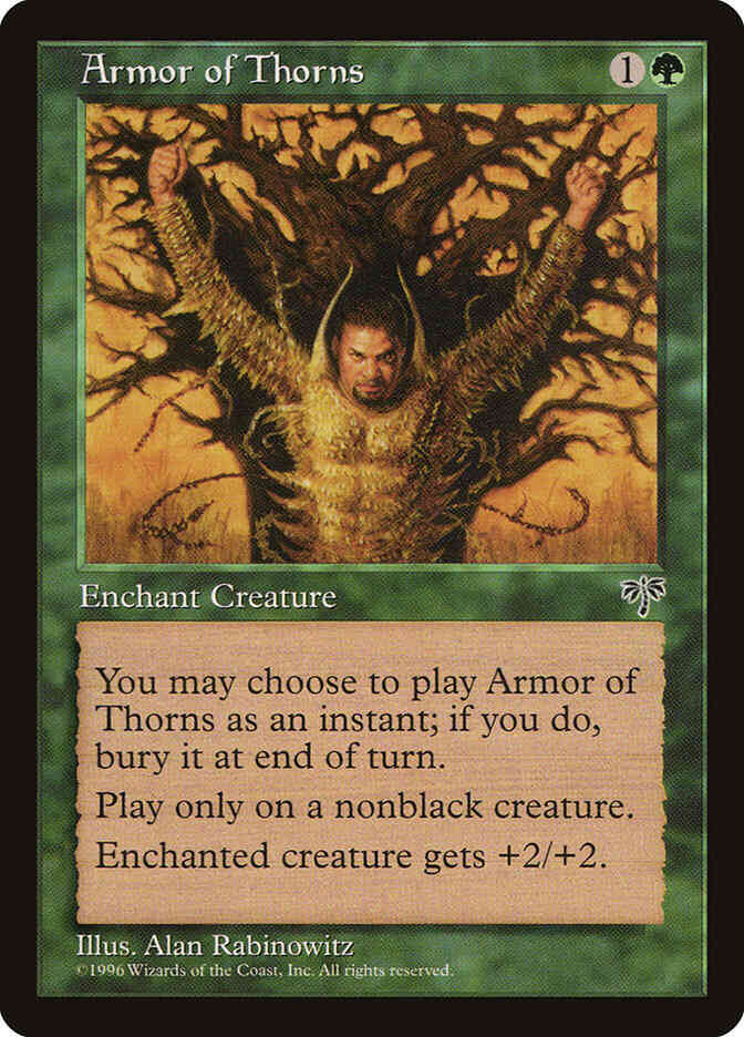 Armor of Thorns [206] [Mirage] [Non-Foil]