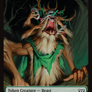 Beast Token (08) // Scarecrow Token (23) [Duskmourn: House of Horror: Commander: Tokens] [Non-Foil]