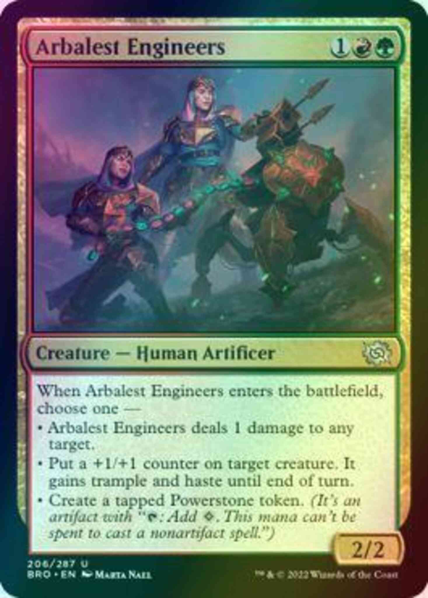 Arbalest Engineers [206] [The Brothers' War] [Foil]