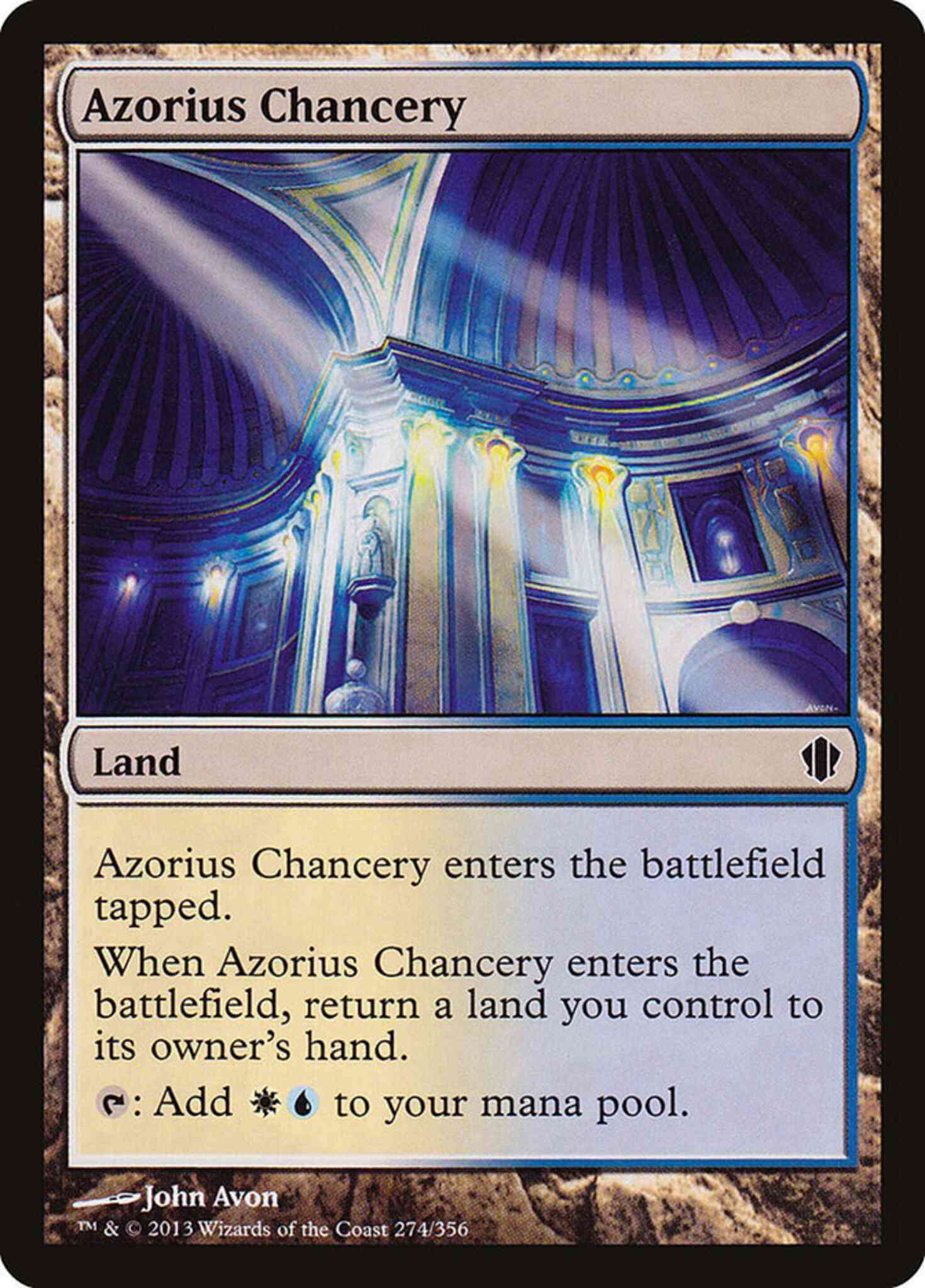 Azorius Chancery [274] [Commander 2013] [Non-Foil]