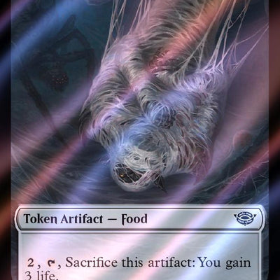 Ballistic Boulder Token (21) // Food Token (24) [The Lord of the Rings: Tales of Middle-earth: Tokens] [Surge Foil]