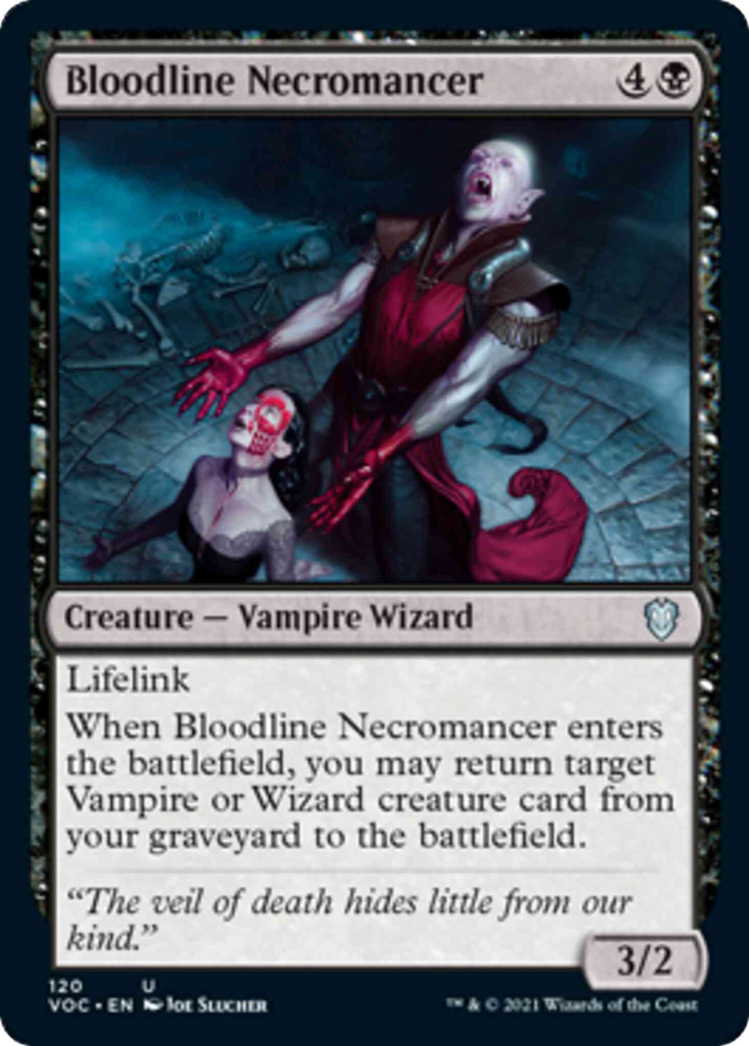 Bloodline Necromancer [120] [Innistrad: Crimson Vow: Commander] [Non-Foil]