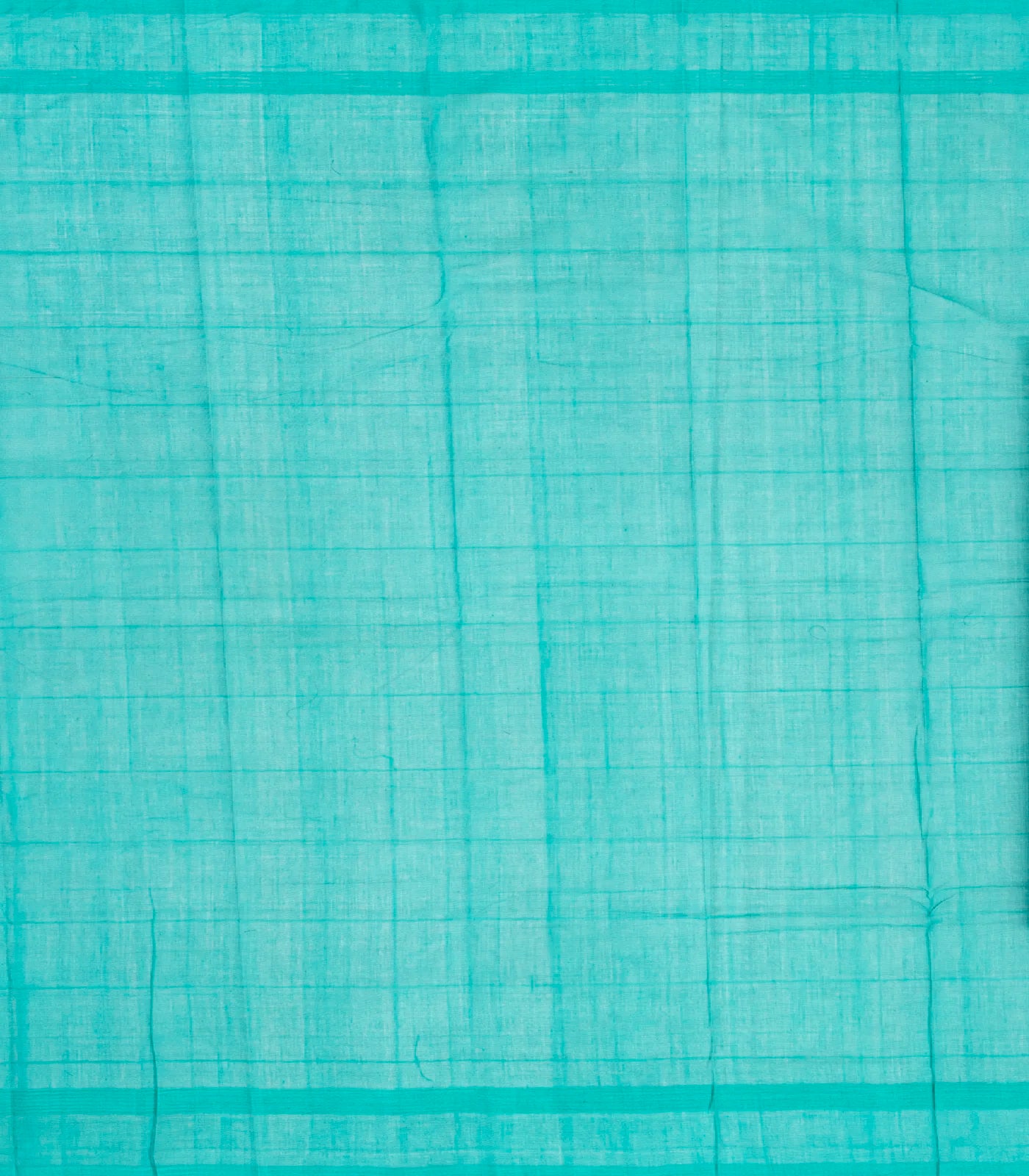 Dark Blue Handloom Rasipuram Cotton Saree With Checks & Buttas