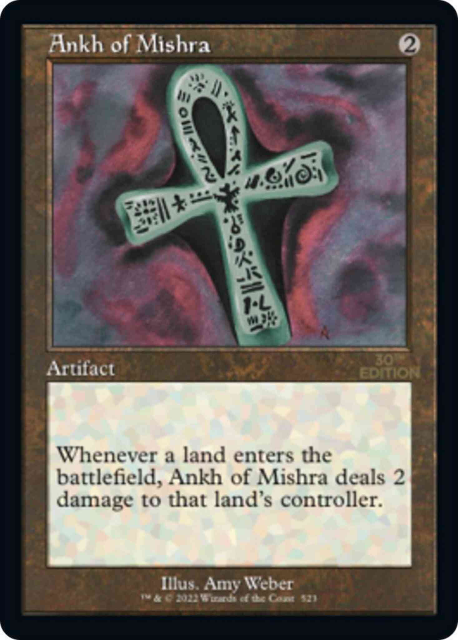 Ankh of Mishra [523] [Retro Frame] [30th Anniversary Edition] [Non-Foil]