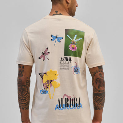 Aurora Cream Slim Fit T-Shirt