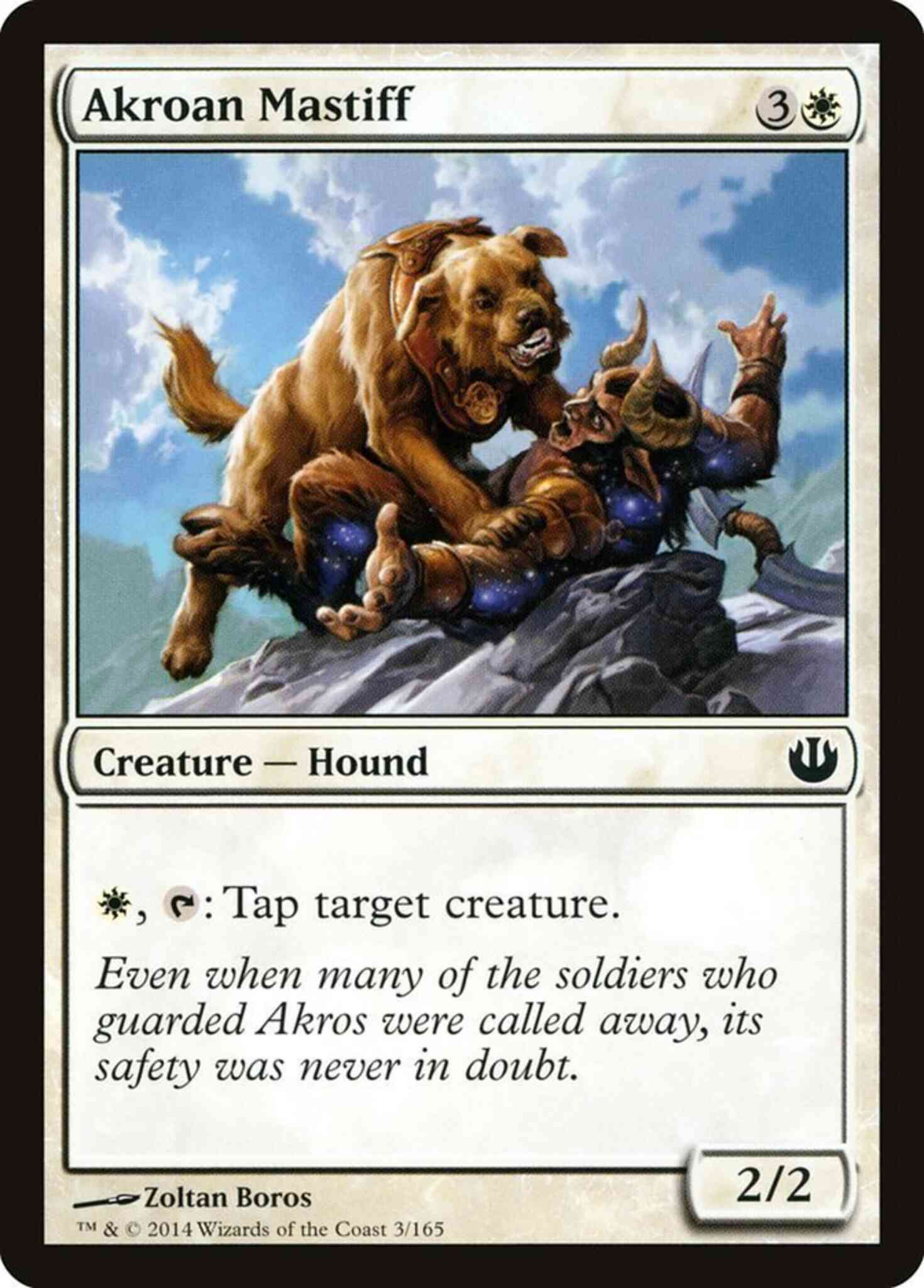 Akroan Mastiff [3] [Journey into Nyx] [Non-Foil]