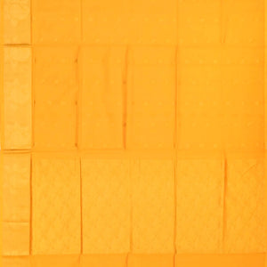 Mustard Venkatagiri Cotton Saree With Floral Buttas