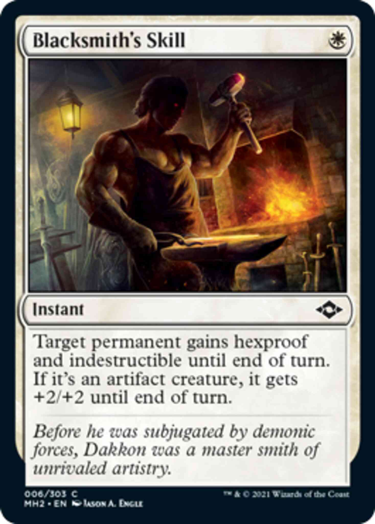 Blacksmith's Skill [6] [Modern Horizons 2] [Non-Foil]