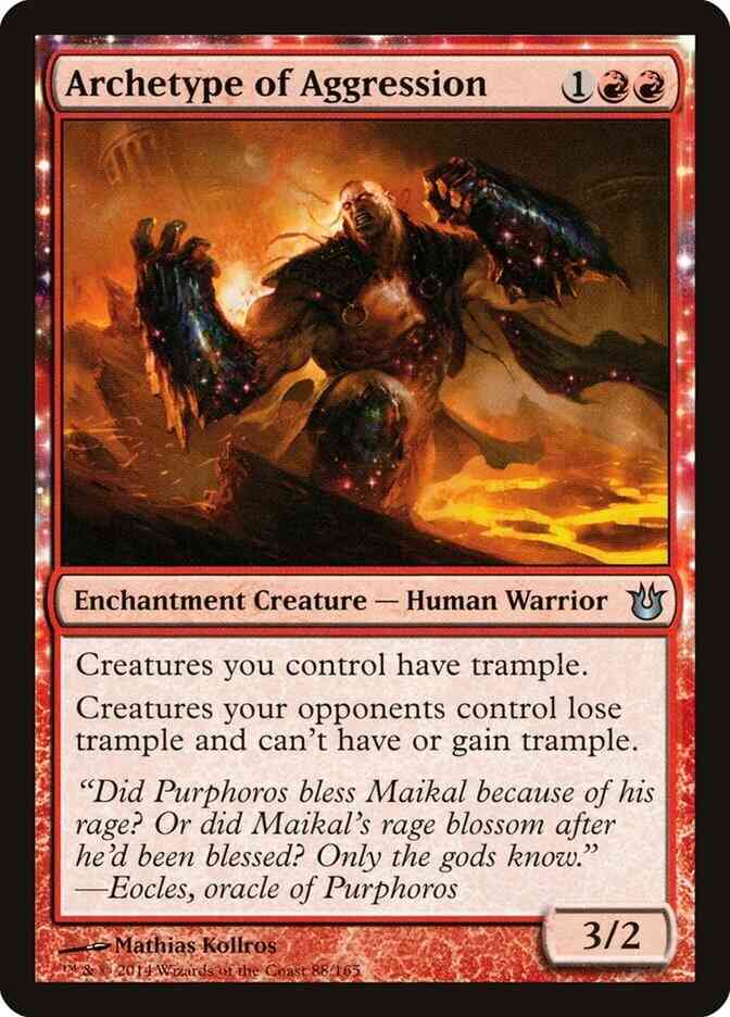 Archetype of Aggression [88] [Born of the Gods] [Non-Foil]