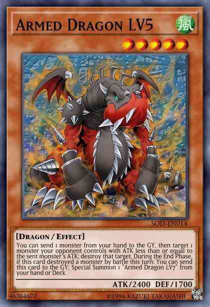 Armed Dragon LV5 - SOD-EN014 - Rare - 1st Edition